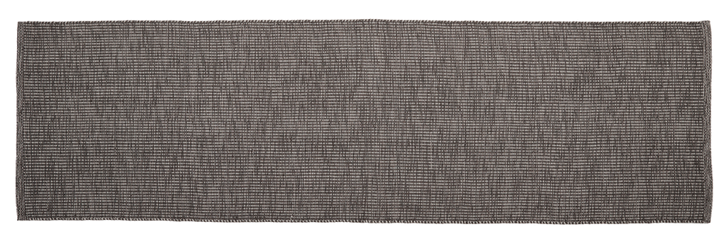 PET Outdoorteppich, MELANGE, dunkelgrau, 70x250cm