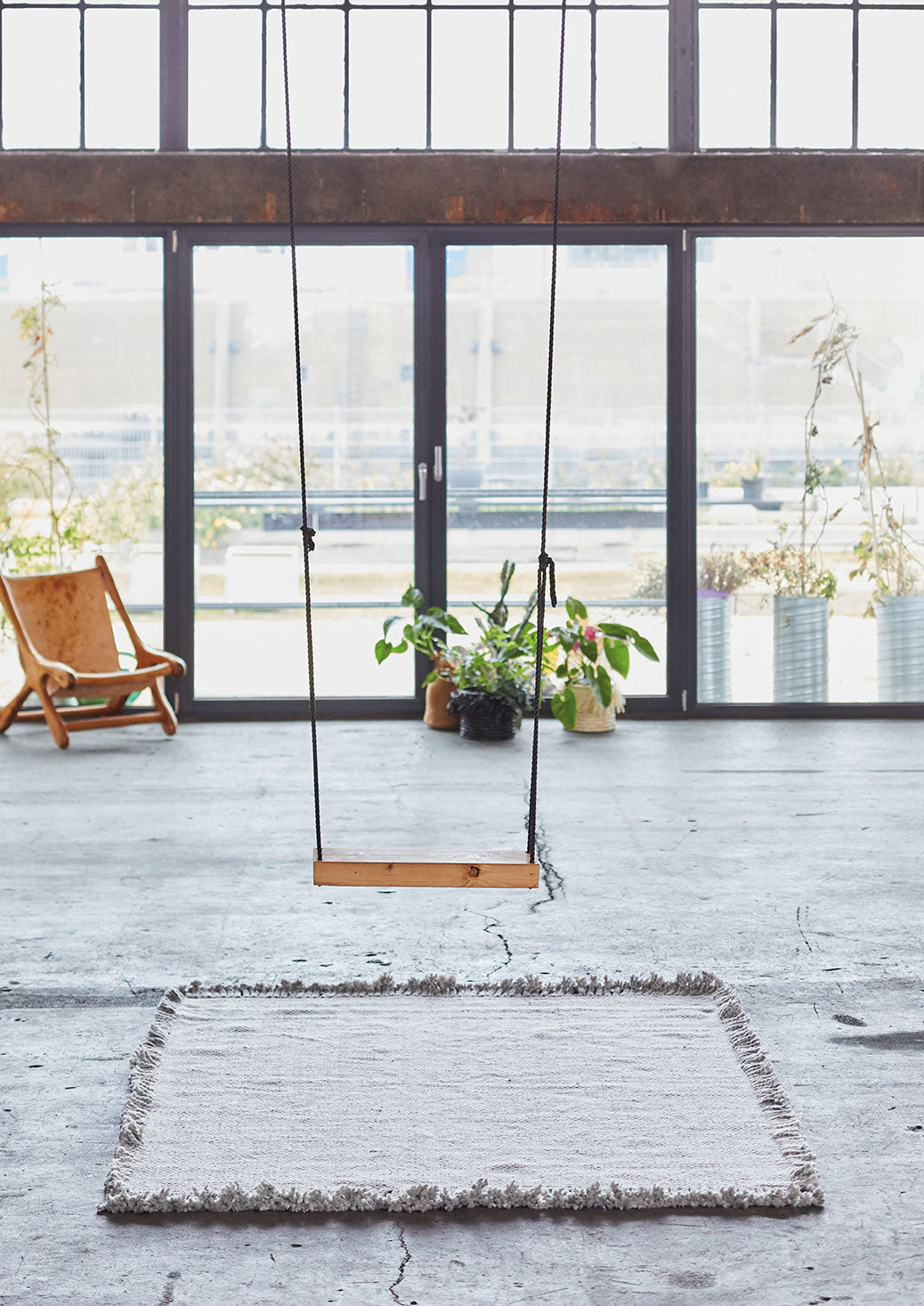 PET Outdoor-Teppich, LIMA, grau/natur, 200x300cm