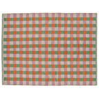 PET Outdoorteppich, SQUARE, green, orange, lavender, 200x300cm